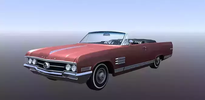 1964 convertible 3D model