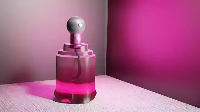 perfume bottle sphere 