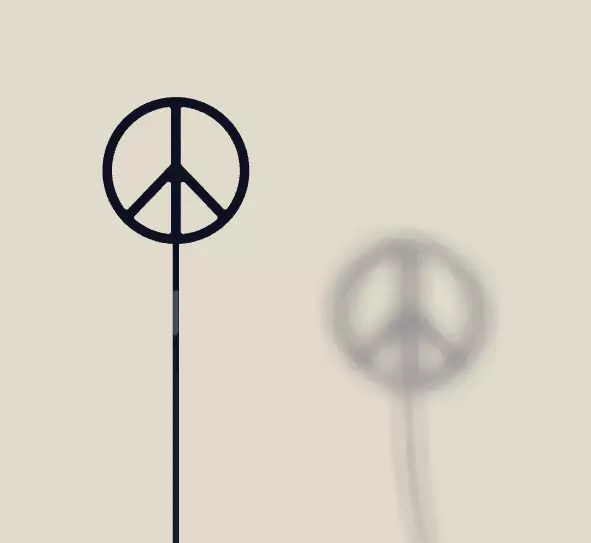 Peace Candle gadget 3D print model