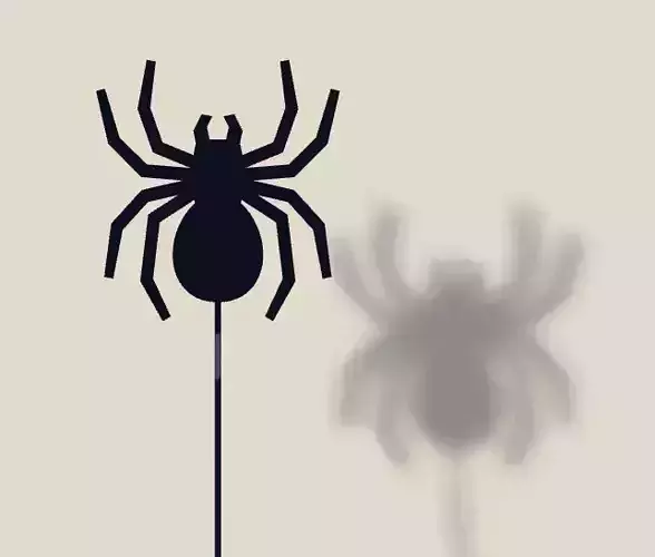 Spider Candle gadget 3D print model