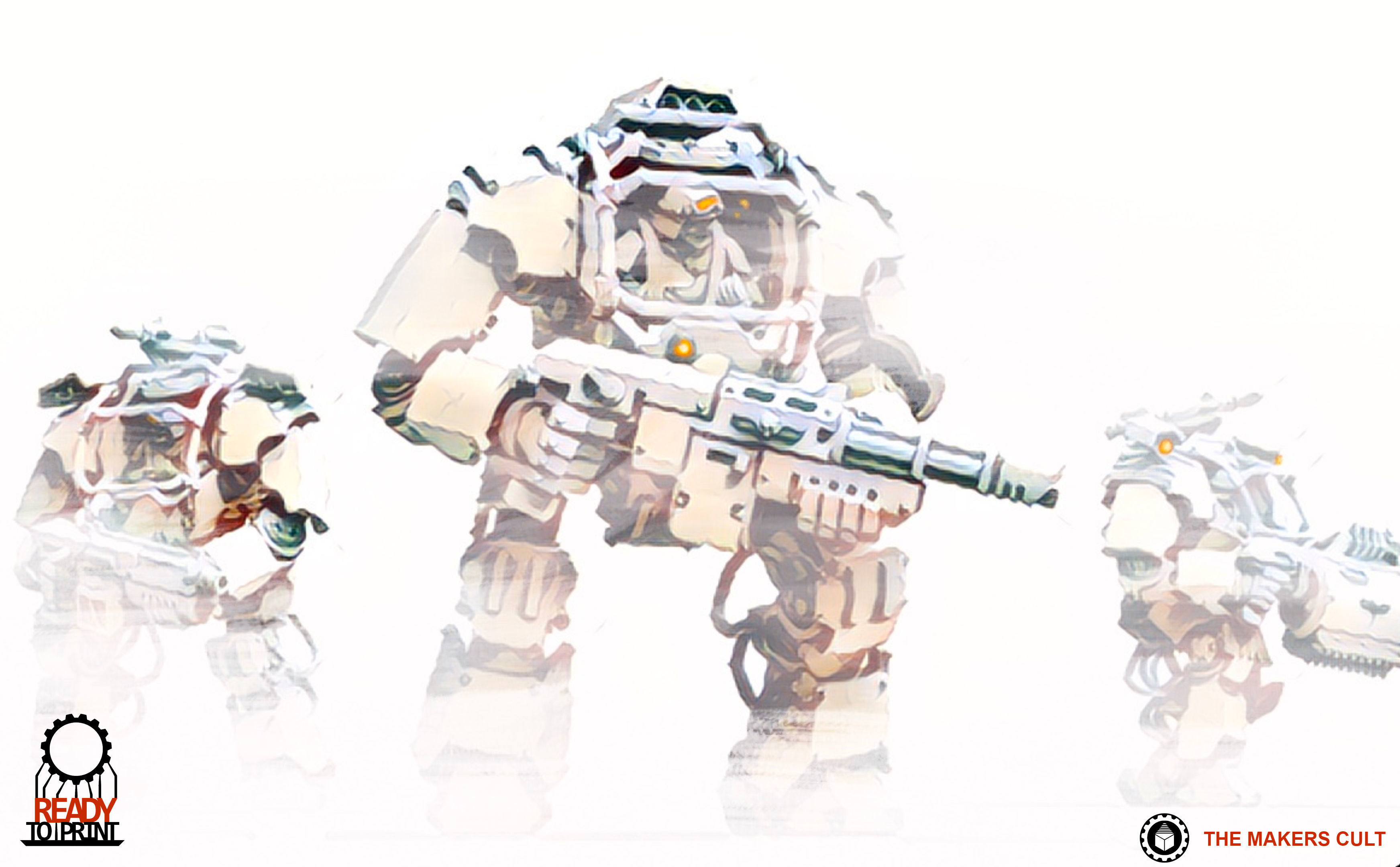 Universal Guard - Mech Suits 3D print model_6