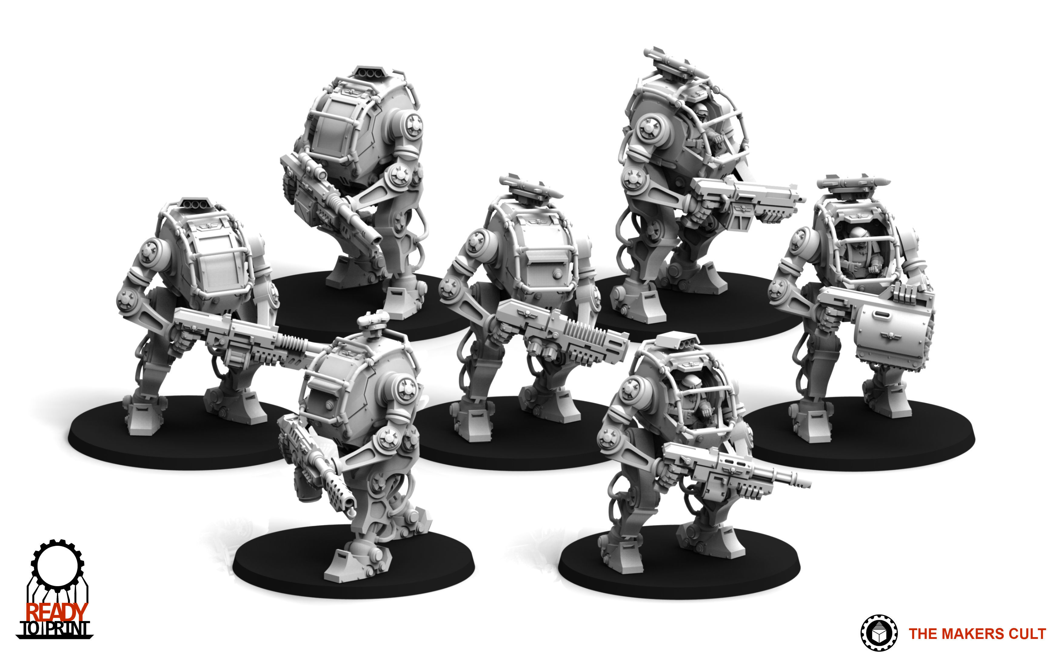 Universal Guard - Mech Suits 3D print model_14