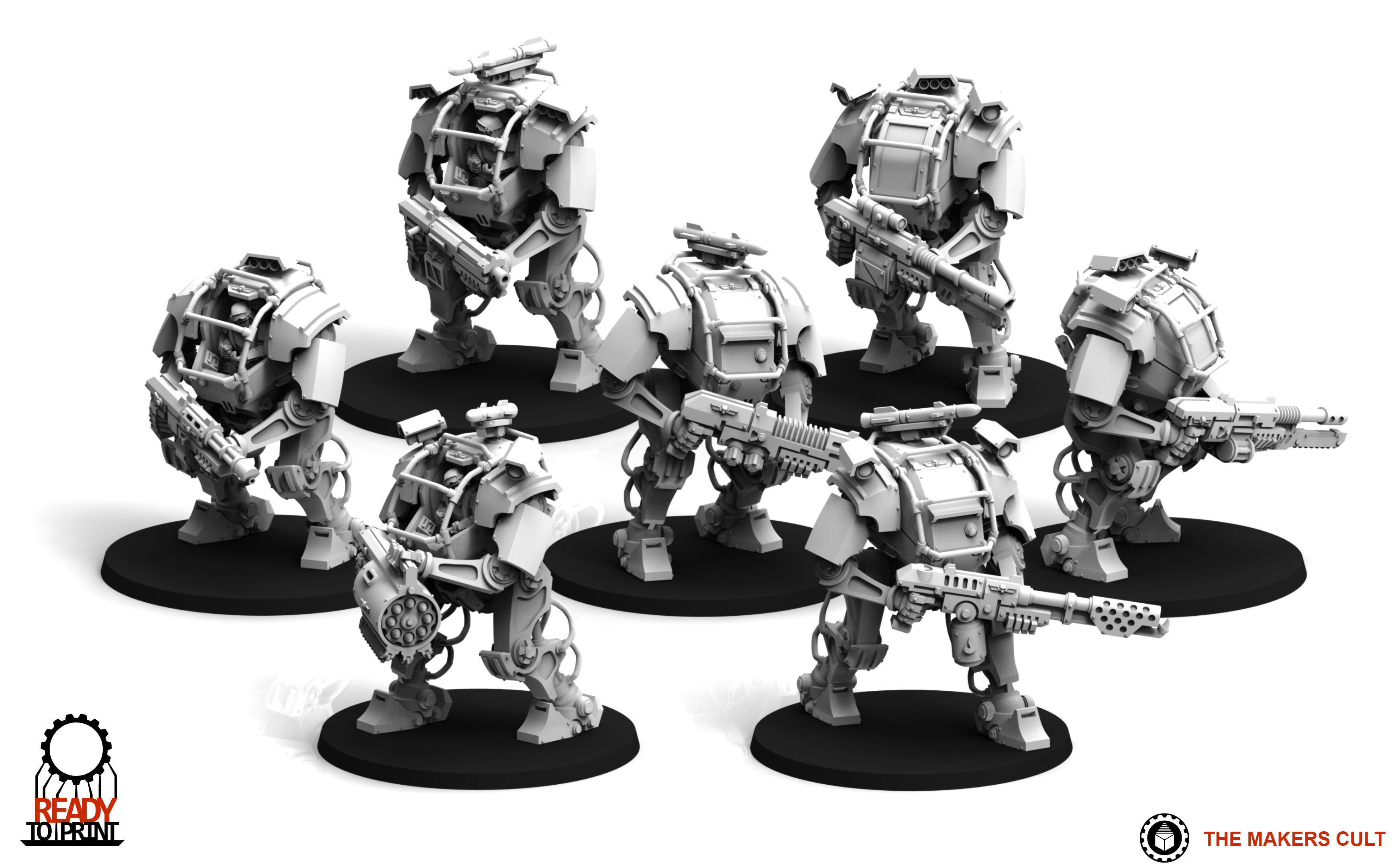 Universal Guard - Mech Suits 3D print model_15