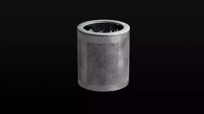 Prague City Street Bin 05