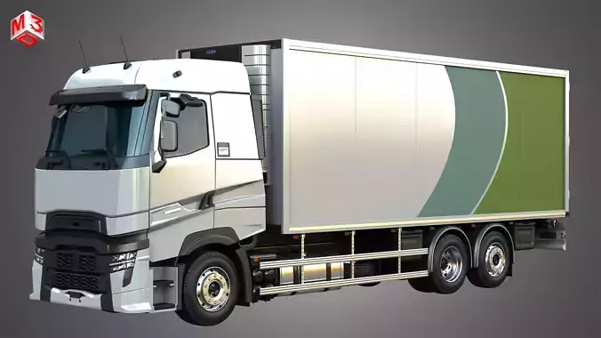 T520 - Refrigerated Truck 3D model