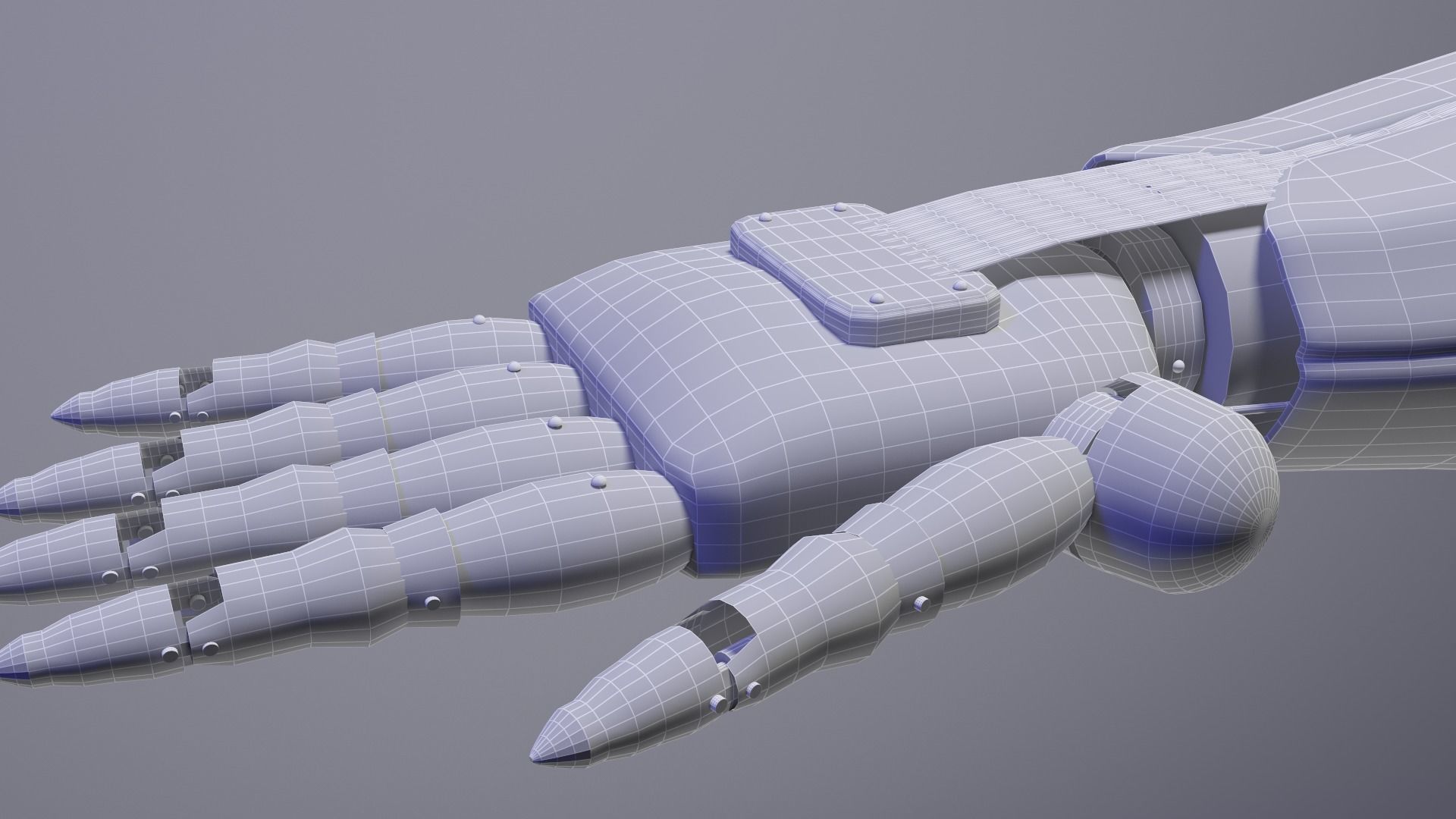 Robotic Arms 3D model_3