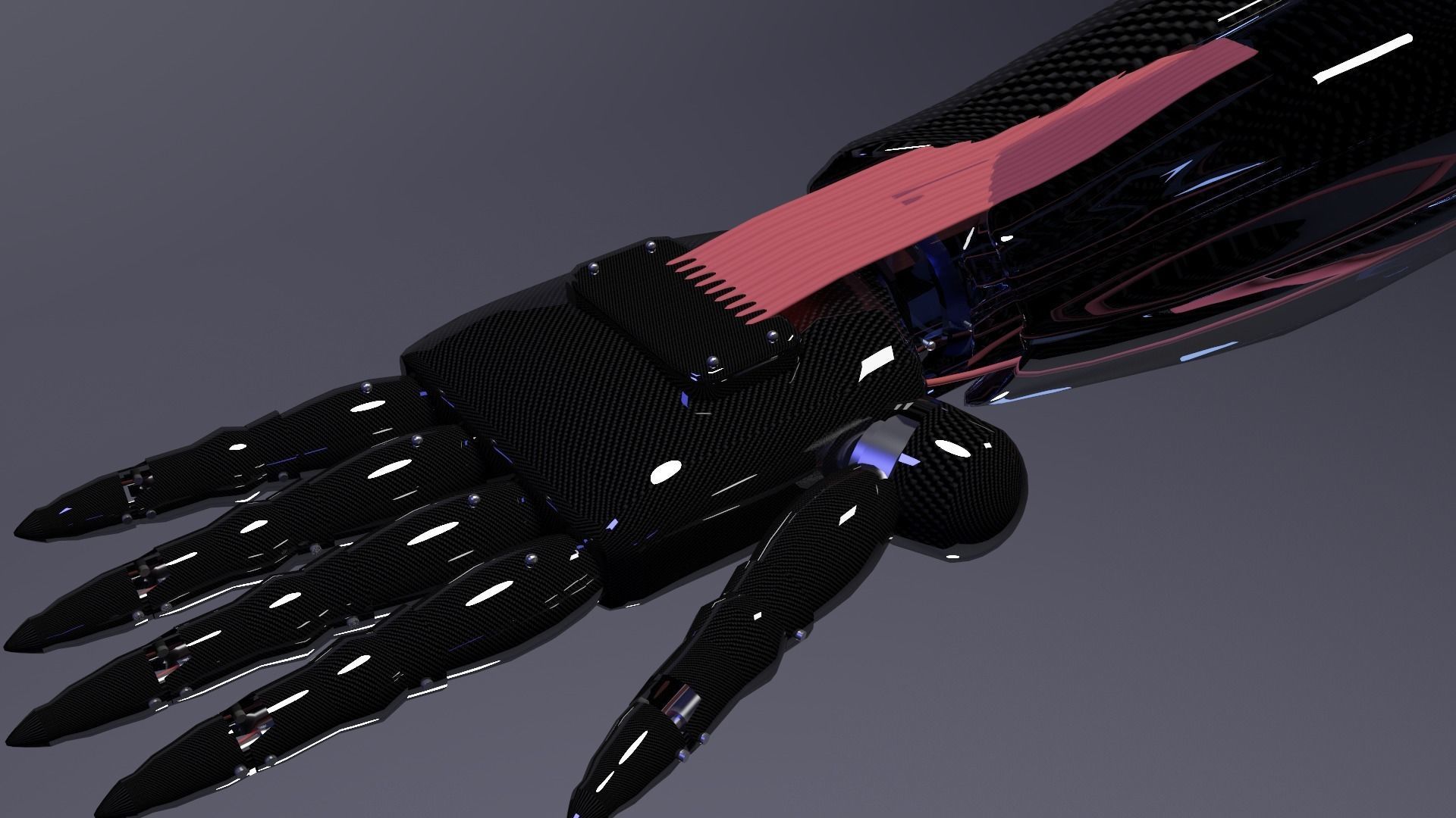 Robotic Arms 3D model_6