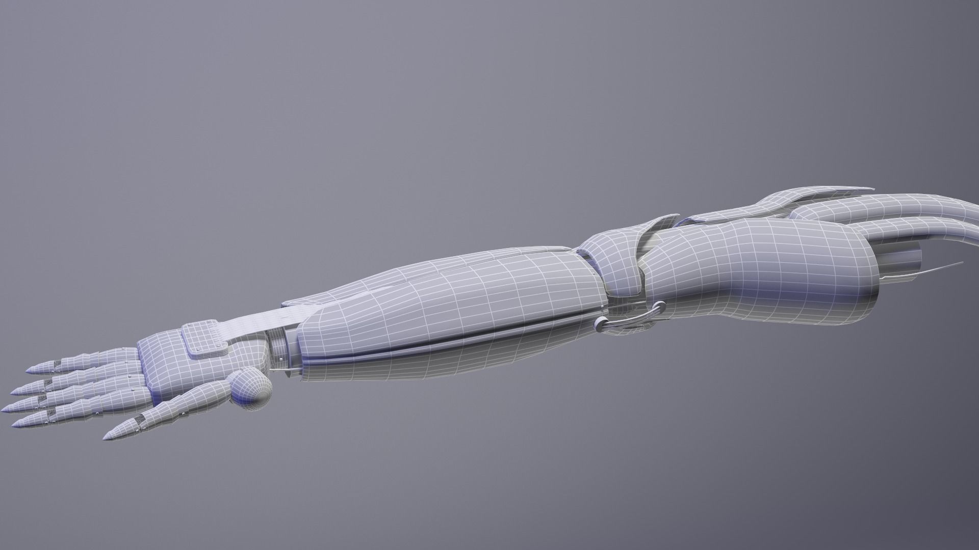 Robotic Arms 3D model_2