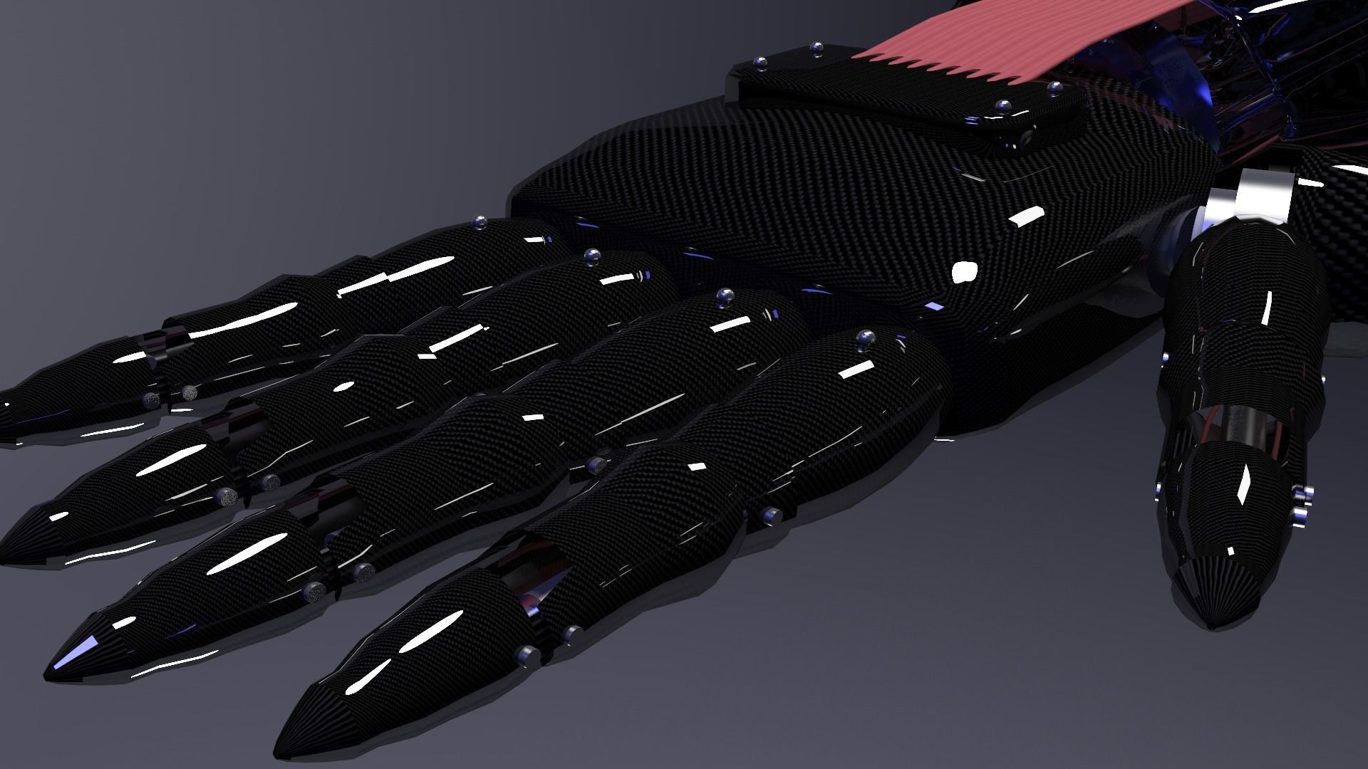 Robotic Arms 3D model_8