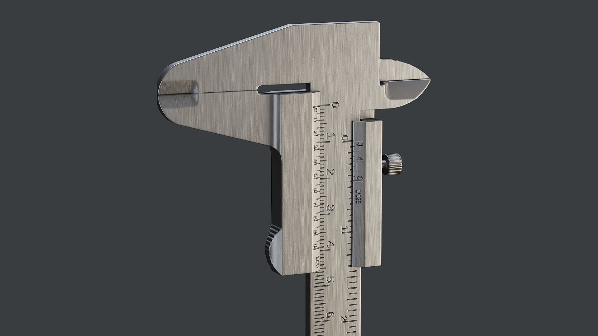 Vernier Caliper PBR Low-poly 3D model_14