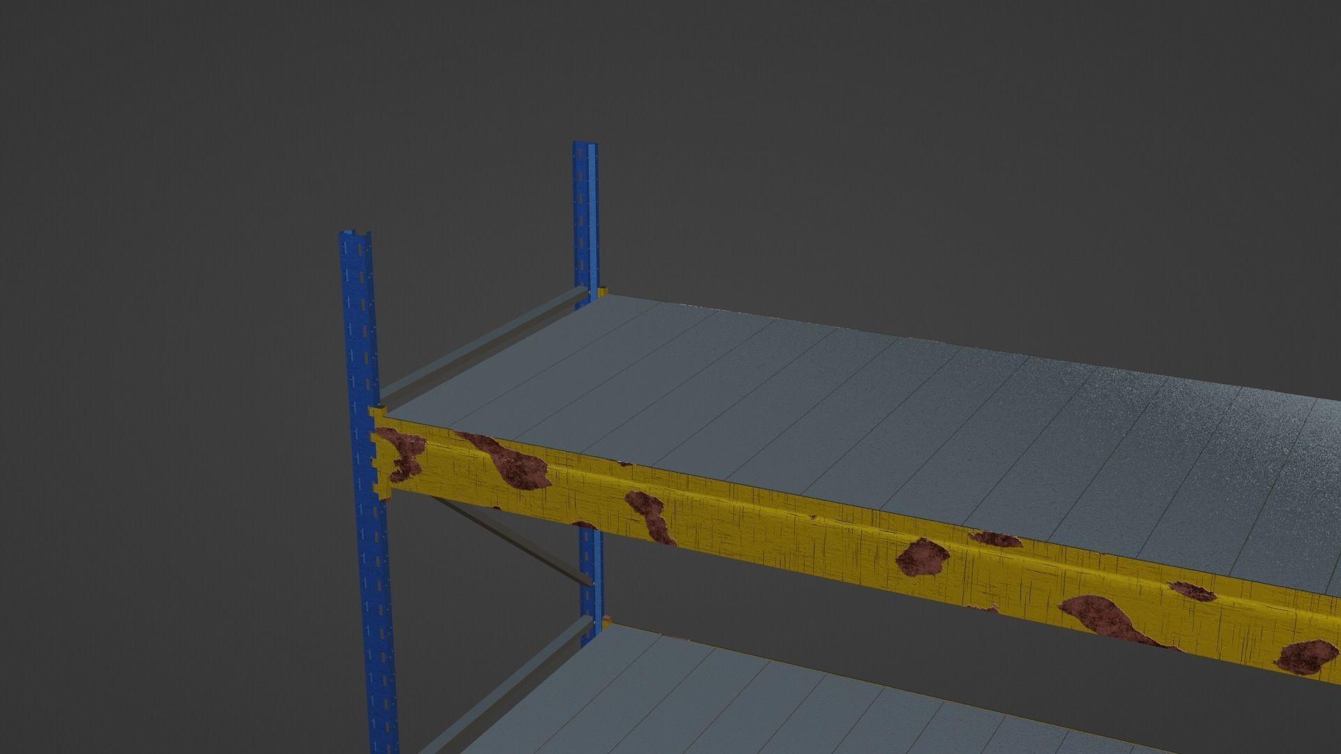 Warehouse Shelves 3D model_12