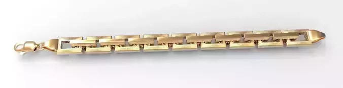 Chain Fusion Bracelet 3D print model