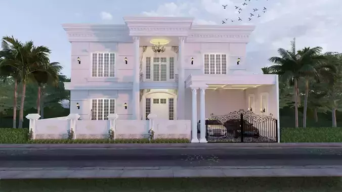 Luxury 2 Floor house design 