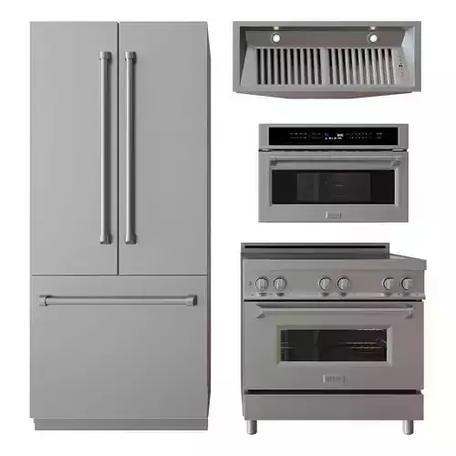 Zline kitchen appliances set