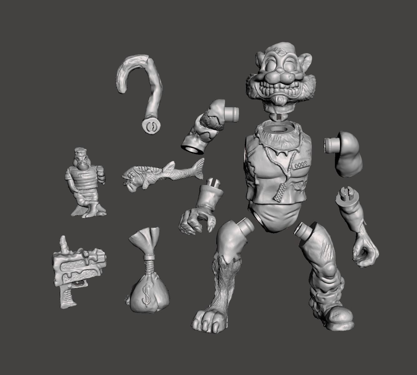 TMNT SCRATCH 3D print model_6