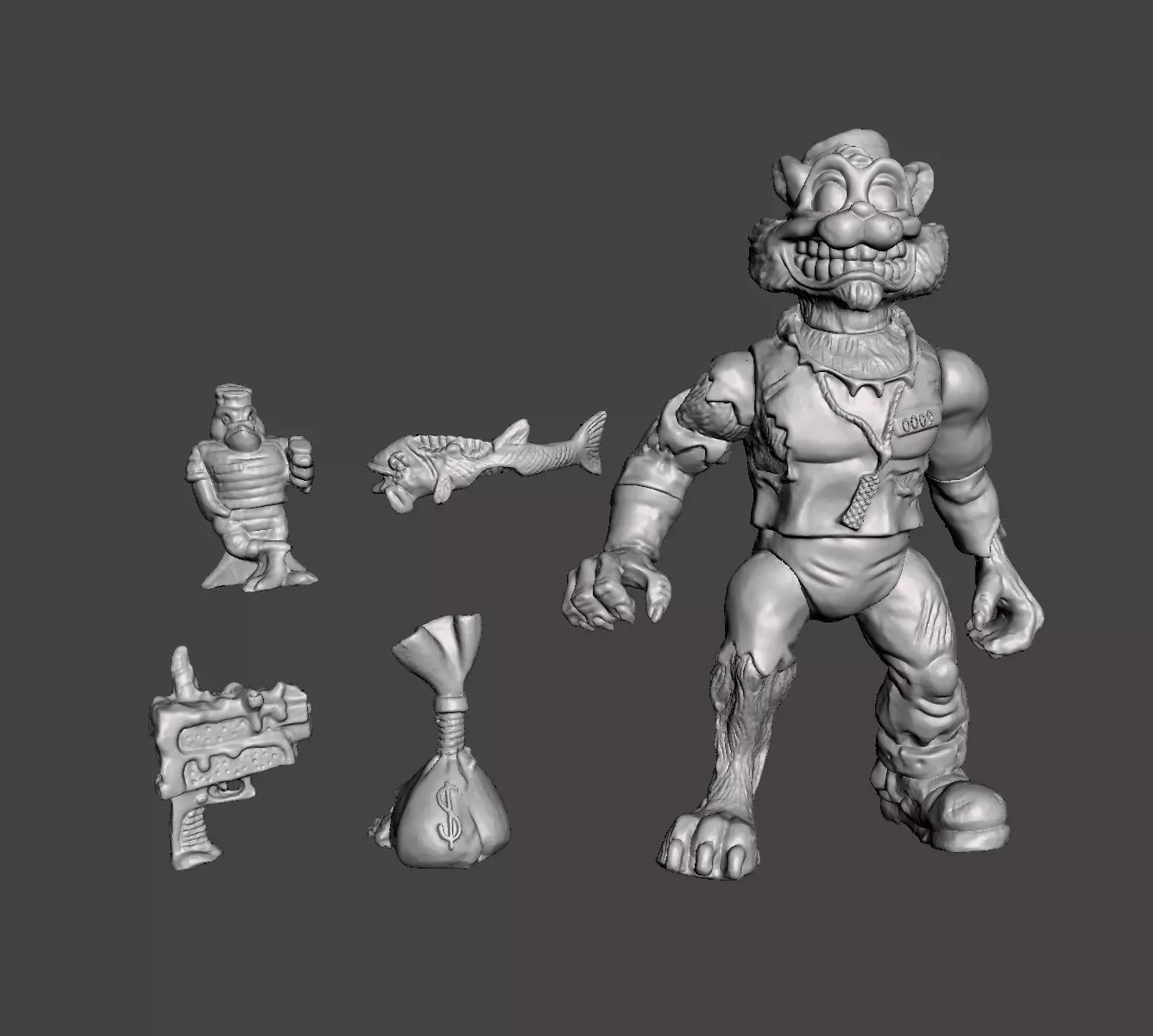 TMNT SCRATCH 3D print model_0