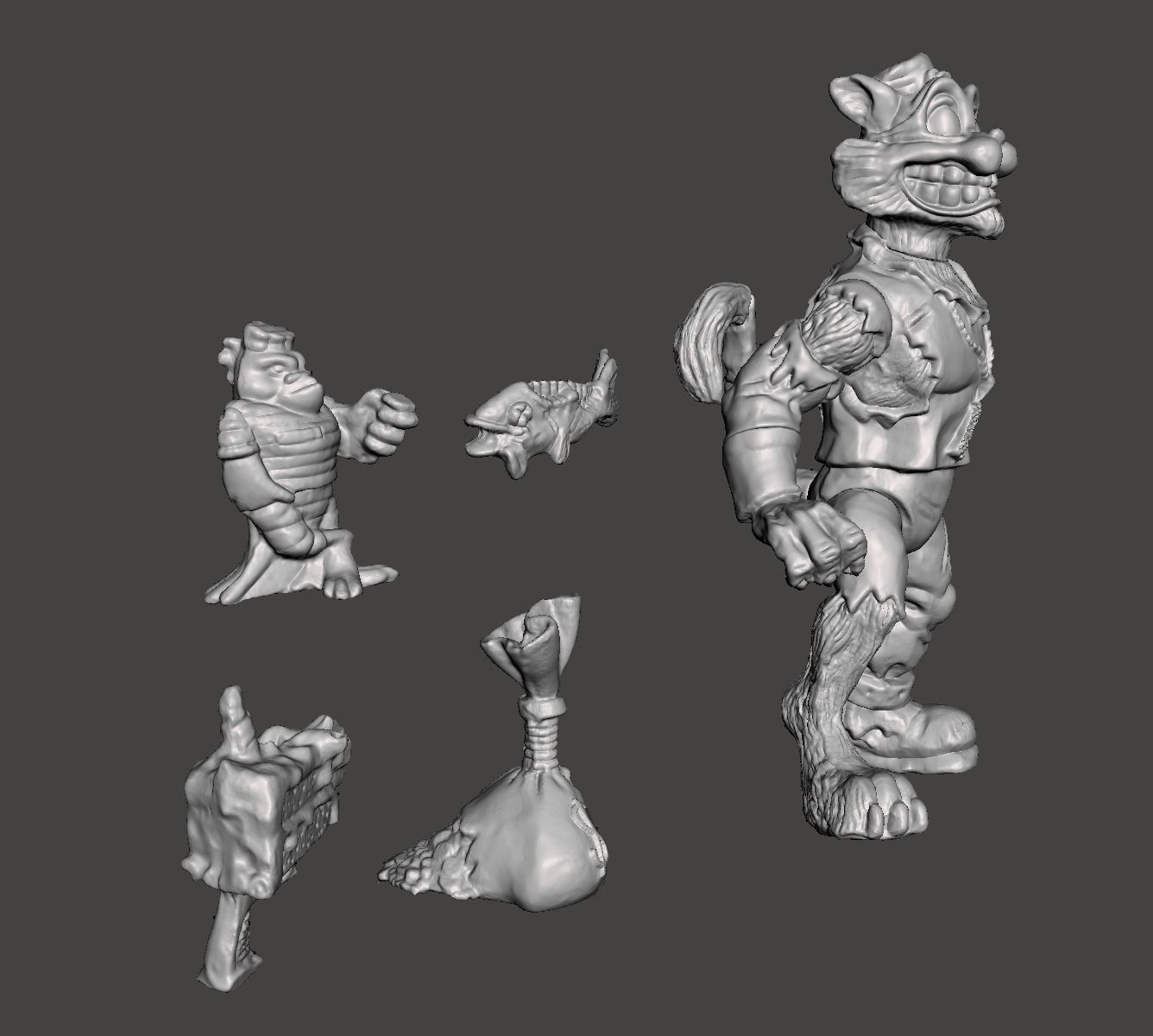 TMNT SCRATCH 3D print model_2
