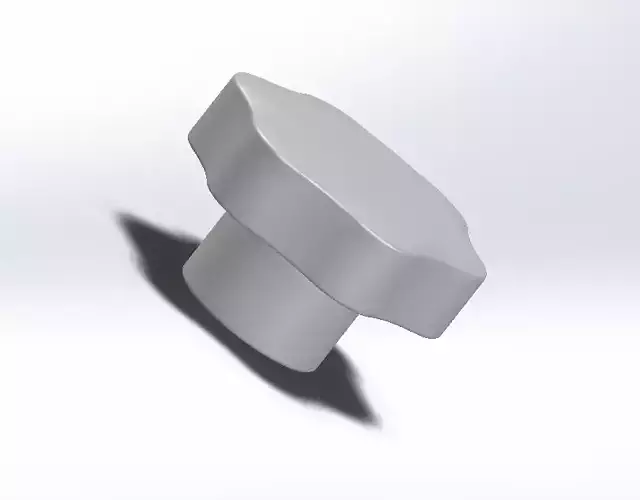 Hex Socket Handle Replacement 3D print model