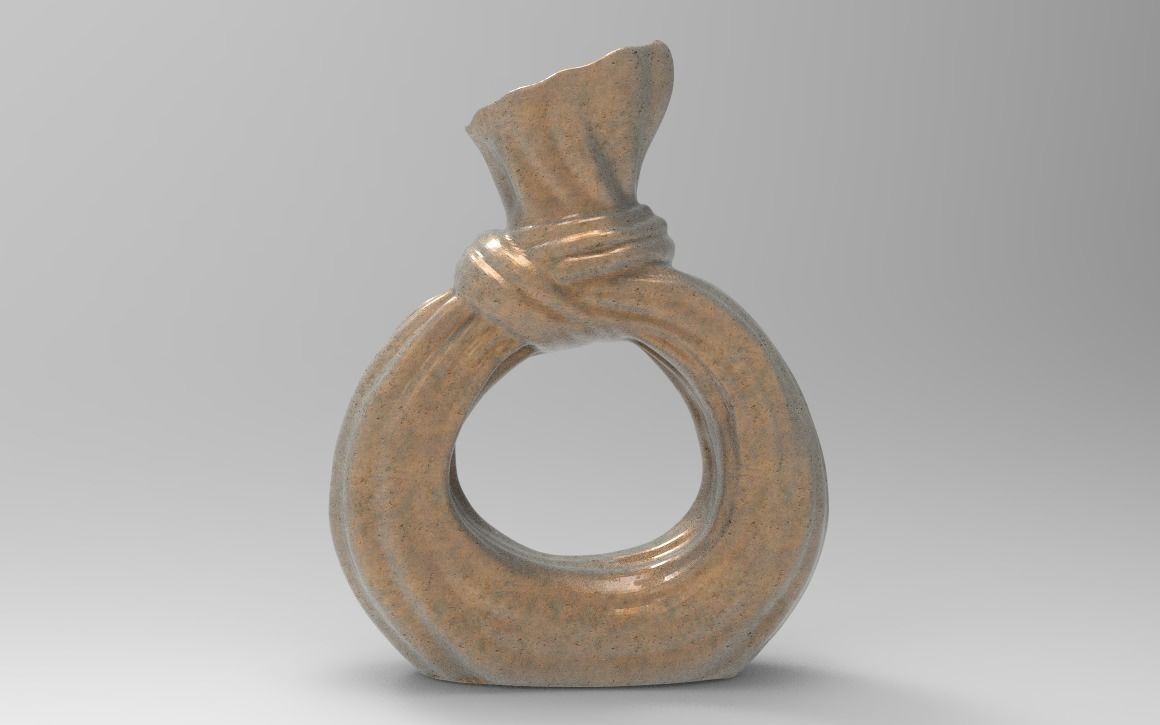 CHELITY MODERN DECORATIVE VASE 3D model_5