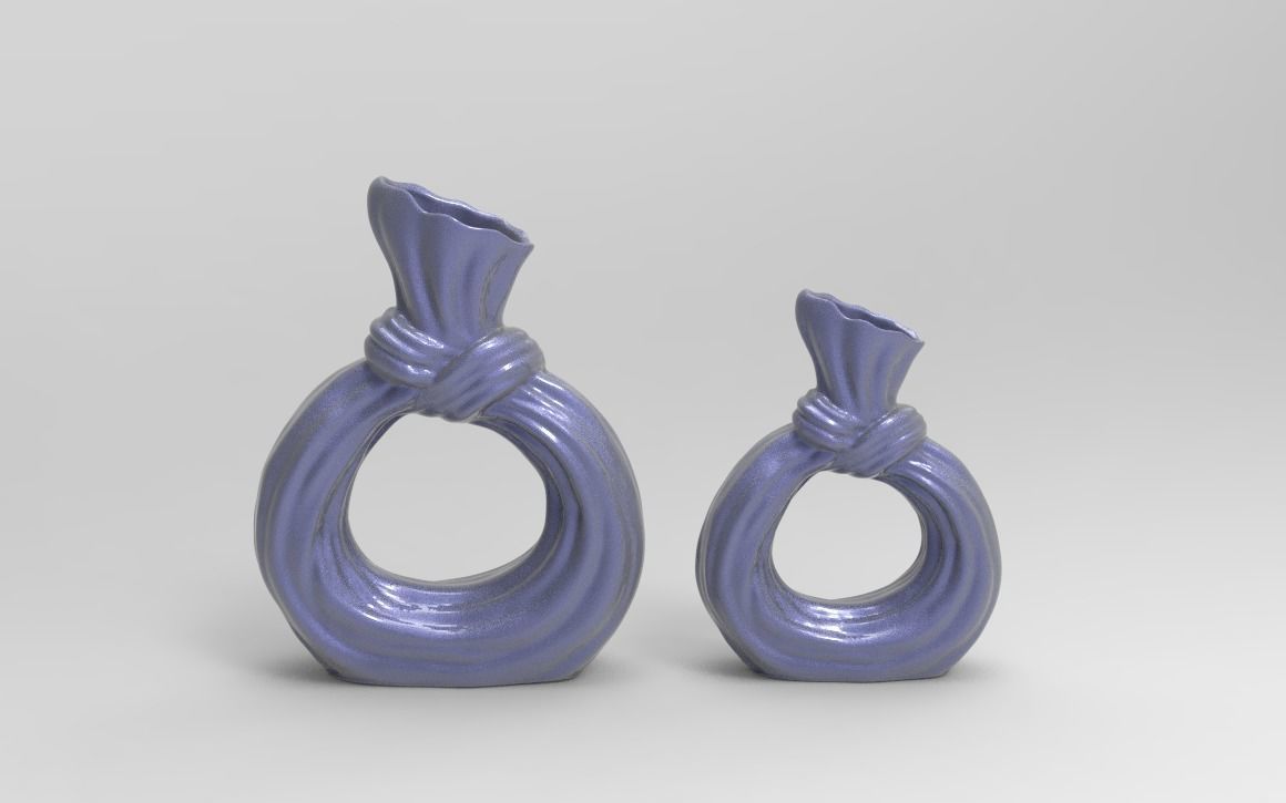 CHELITY MODERN DECORATIVE VASE 3D model_4