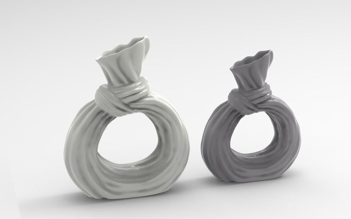 CHELITY MODERN DECORATIVE VASE 3D model_6