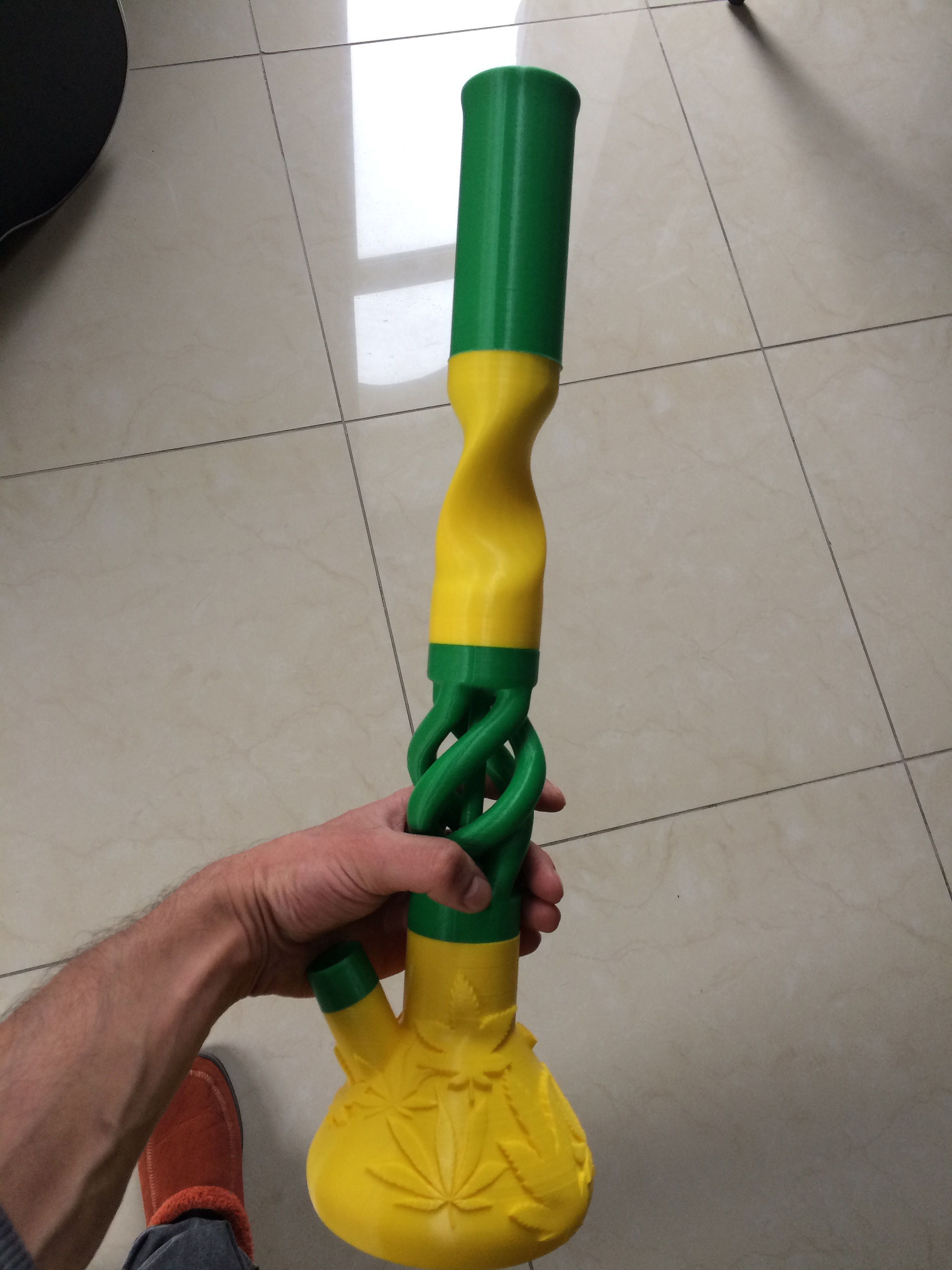 BUILD A CUSTOM BONG - Ganja Big Bong 3D print model_6