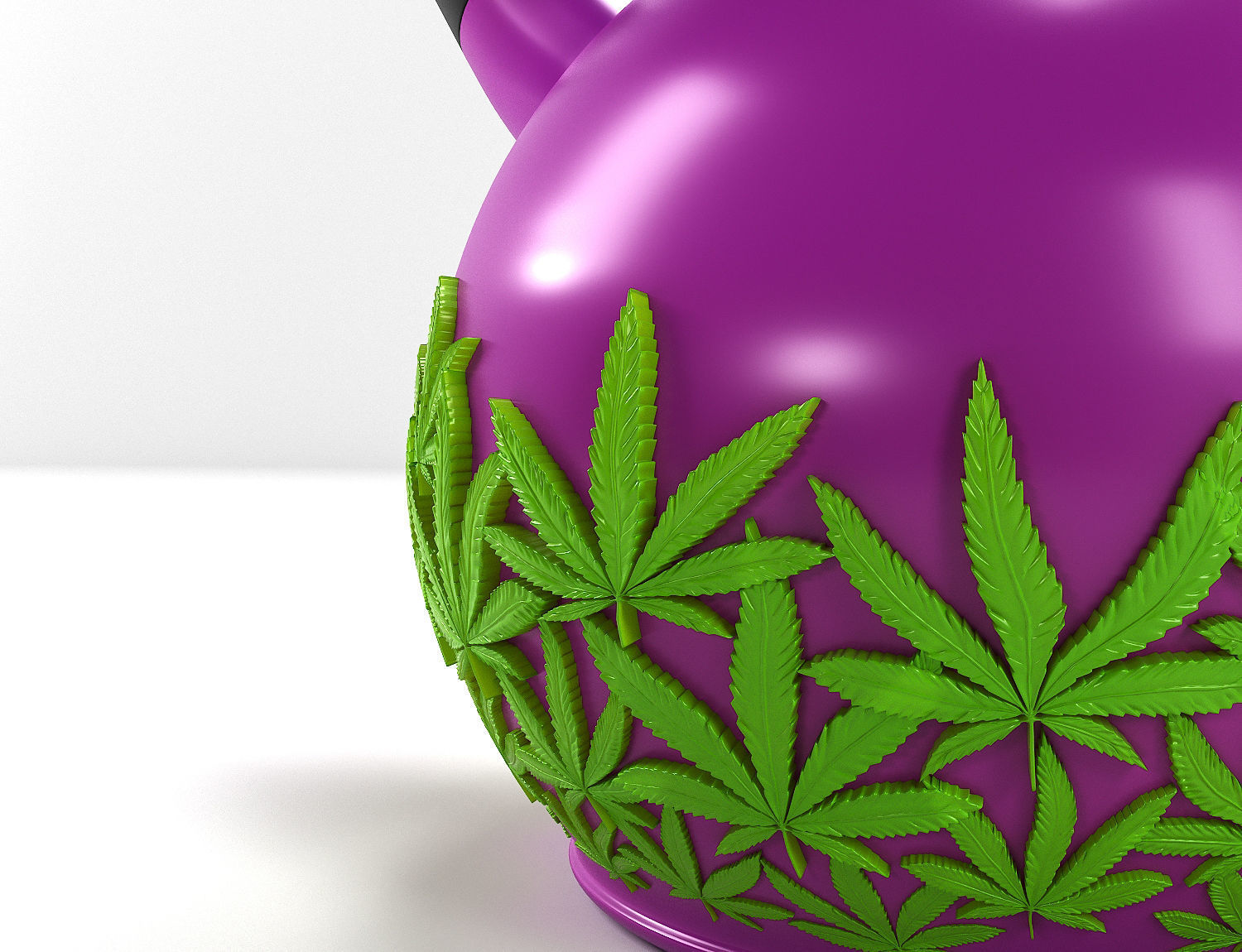 BUILD A CUSTOM BONG - Huge Bong 3D print model_5