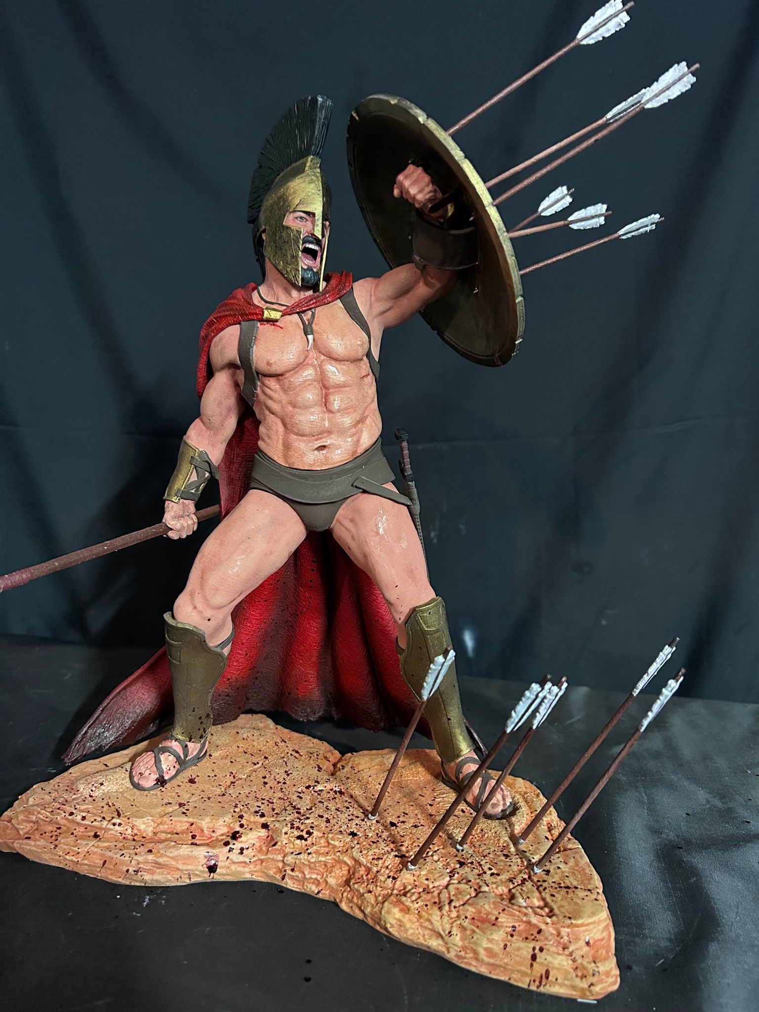 King Leonidas 300 3D print model_9