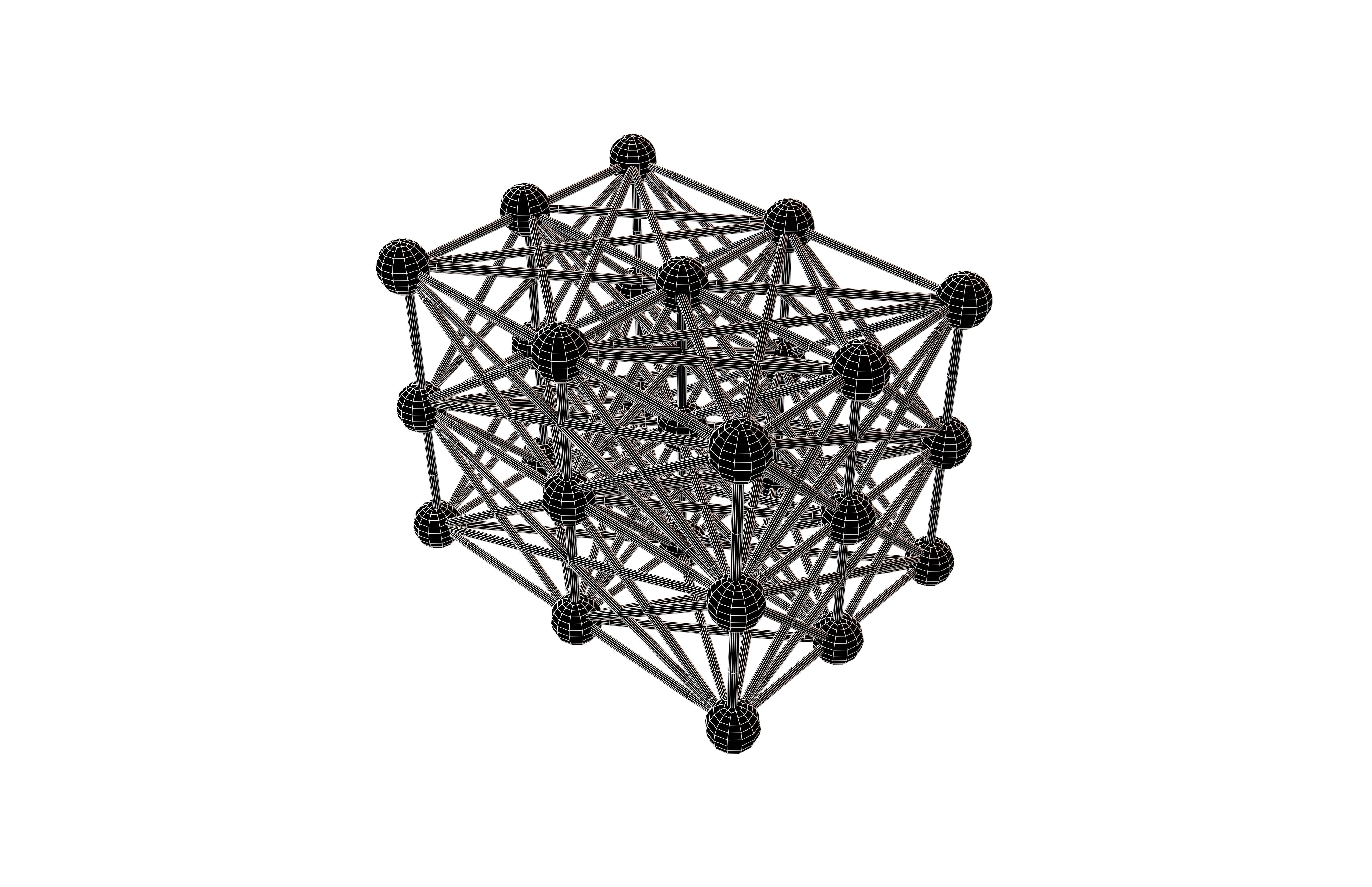Artificial Neural Networks V1 006 Low-poly 3D model_5