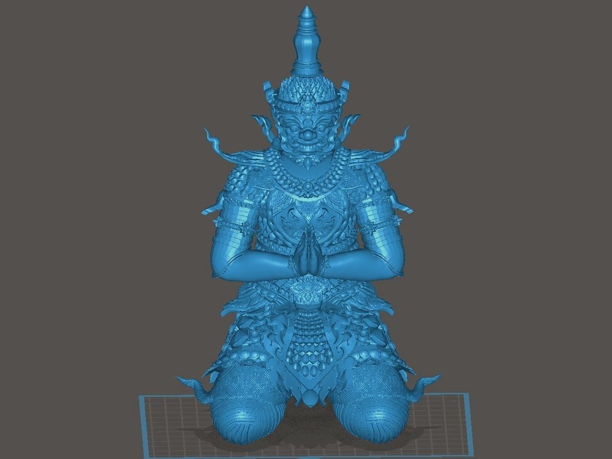 Yak The Giant King 3D print model_4