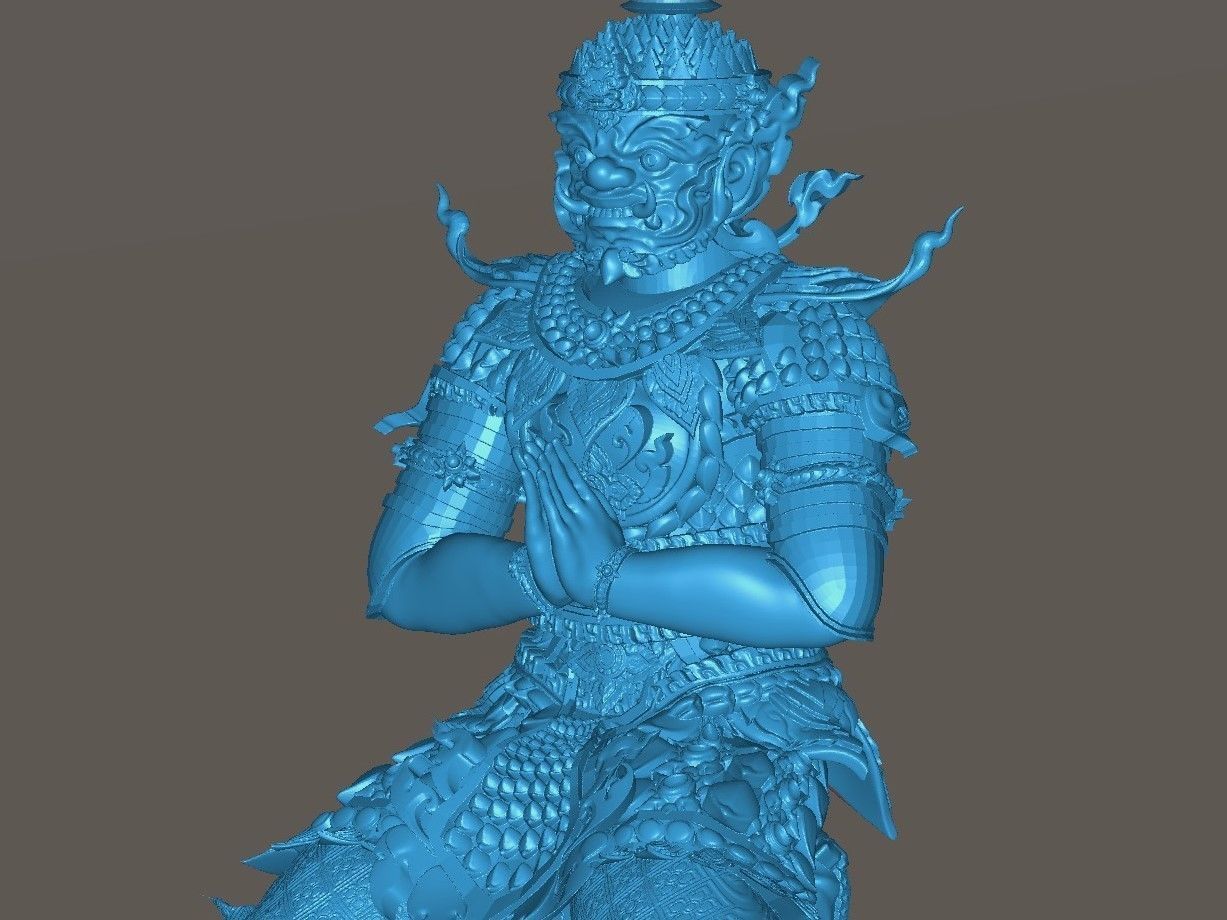 Yak The Giant King 3D print model_2