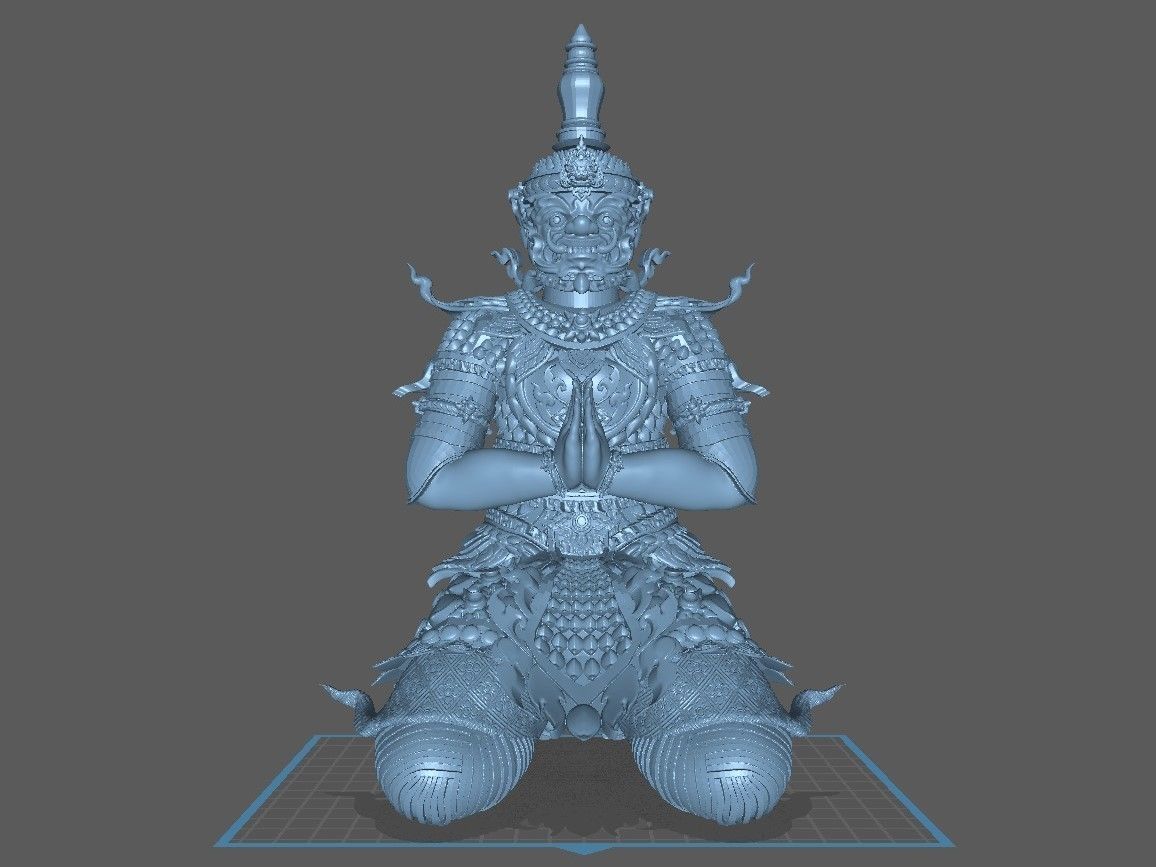 Yak The Giant King 3D print model_5