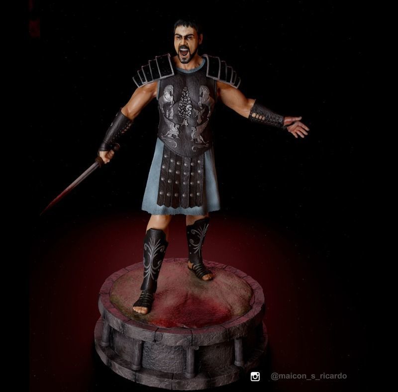 Gladiator Maximus 3D print model_2
