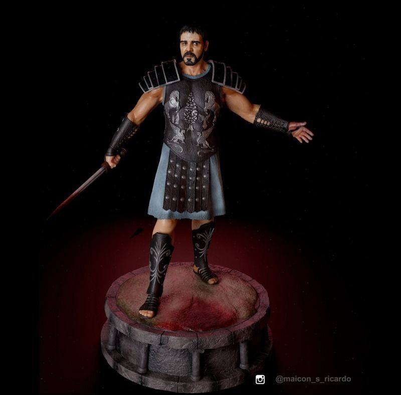 Gladiator Maximus 3D print model_3