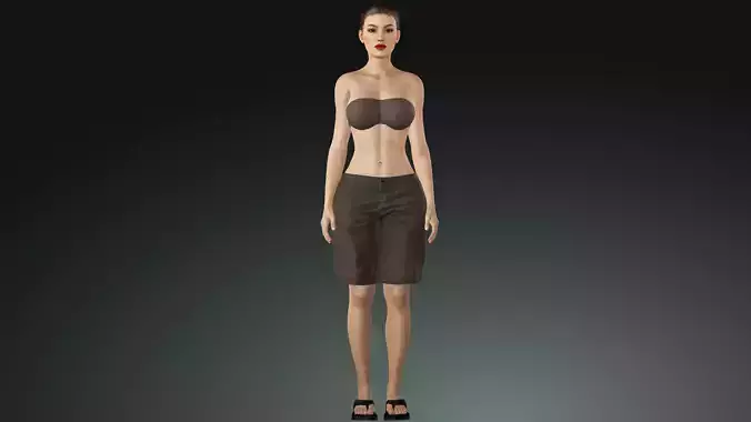 Realistic Pretty Female Model AAA
