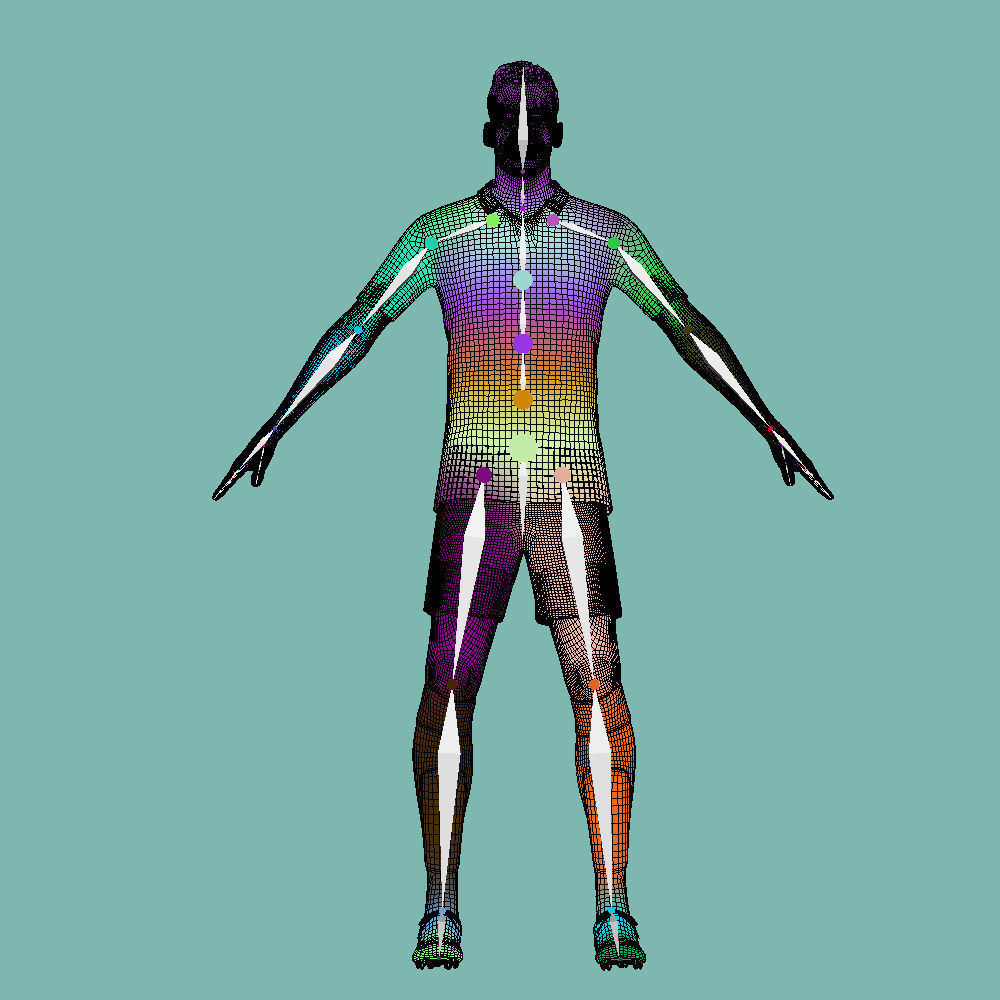 T-Pose Rigged Sergio Busquets Miami 3D model_6