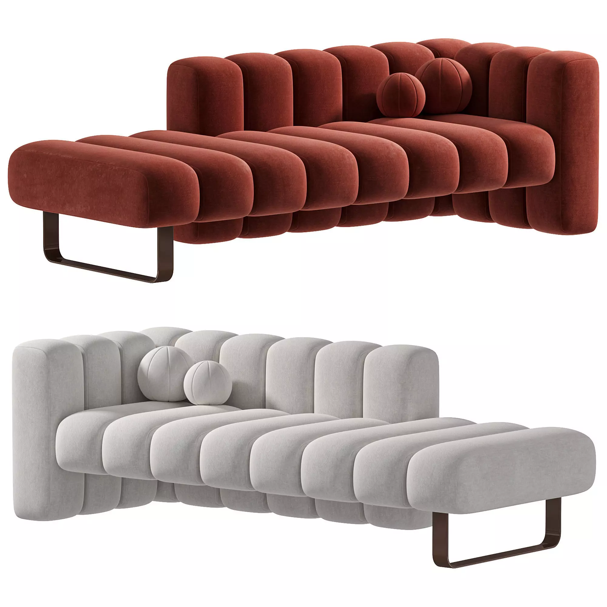 3D model MEDEA 1905 Sofa VR / AR / low-poly | CGTrader