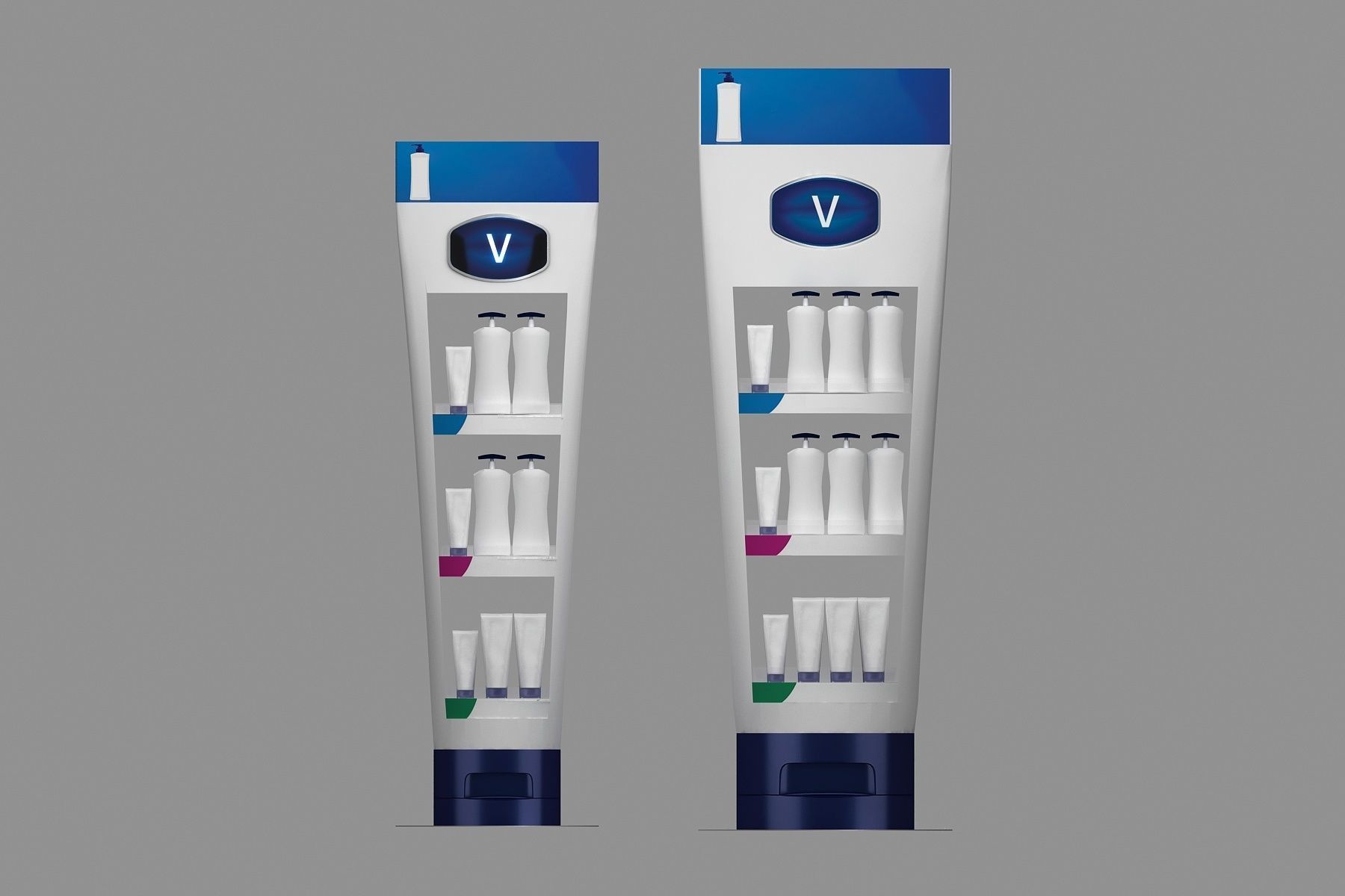 Kiosk Tube 3D model_3