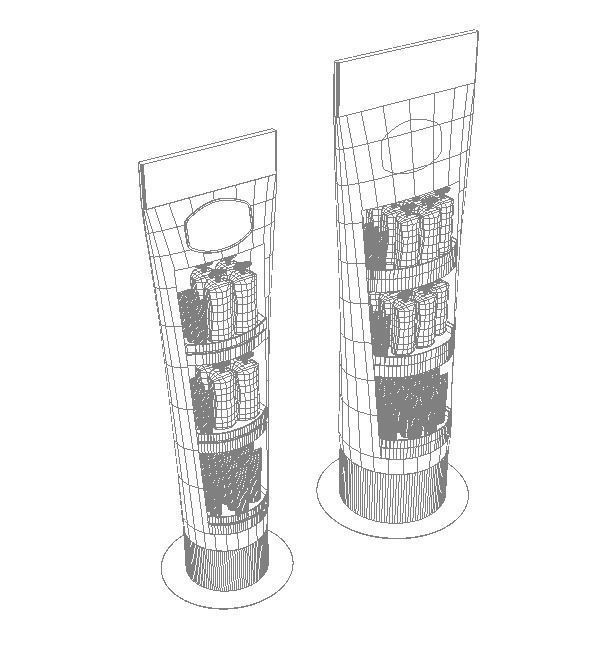 Kiosk Tube 3D model_8