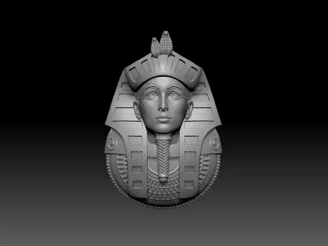pharaoh king tut pendent 3D print model