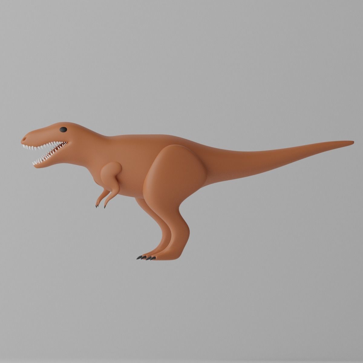 Cartoon Tyrannosaurus T-Rex 1 3D model_18