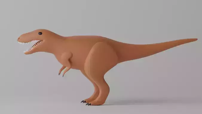 Cartoon Tyrannosaurus T-Rex 1
