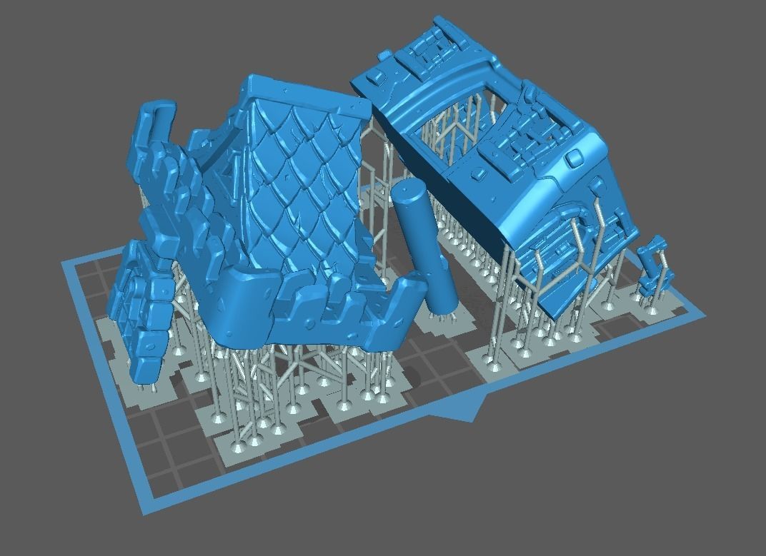 Castle chest 3d print 3D print model_1