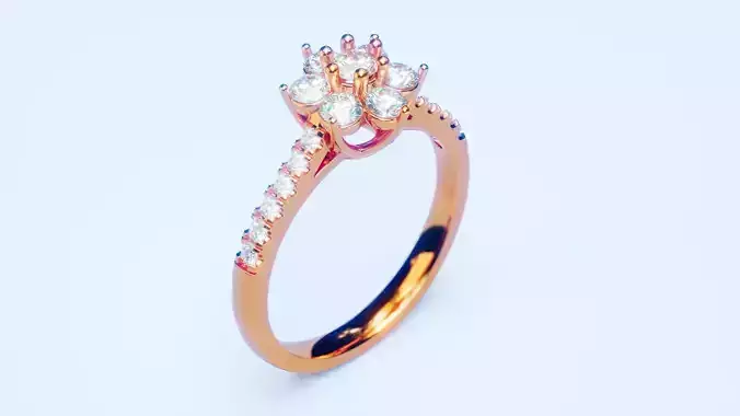 Engagement Ring 40 3D print model