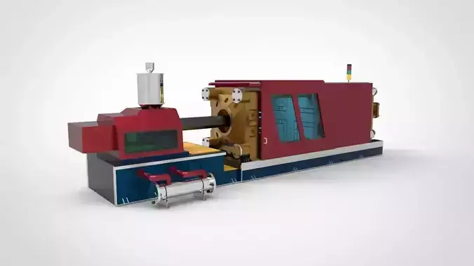 Injection Molding Machine 3D model