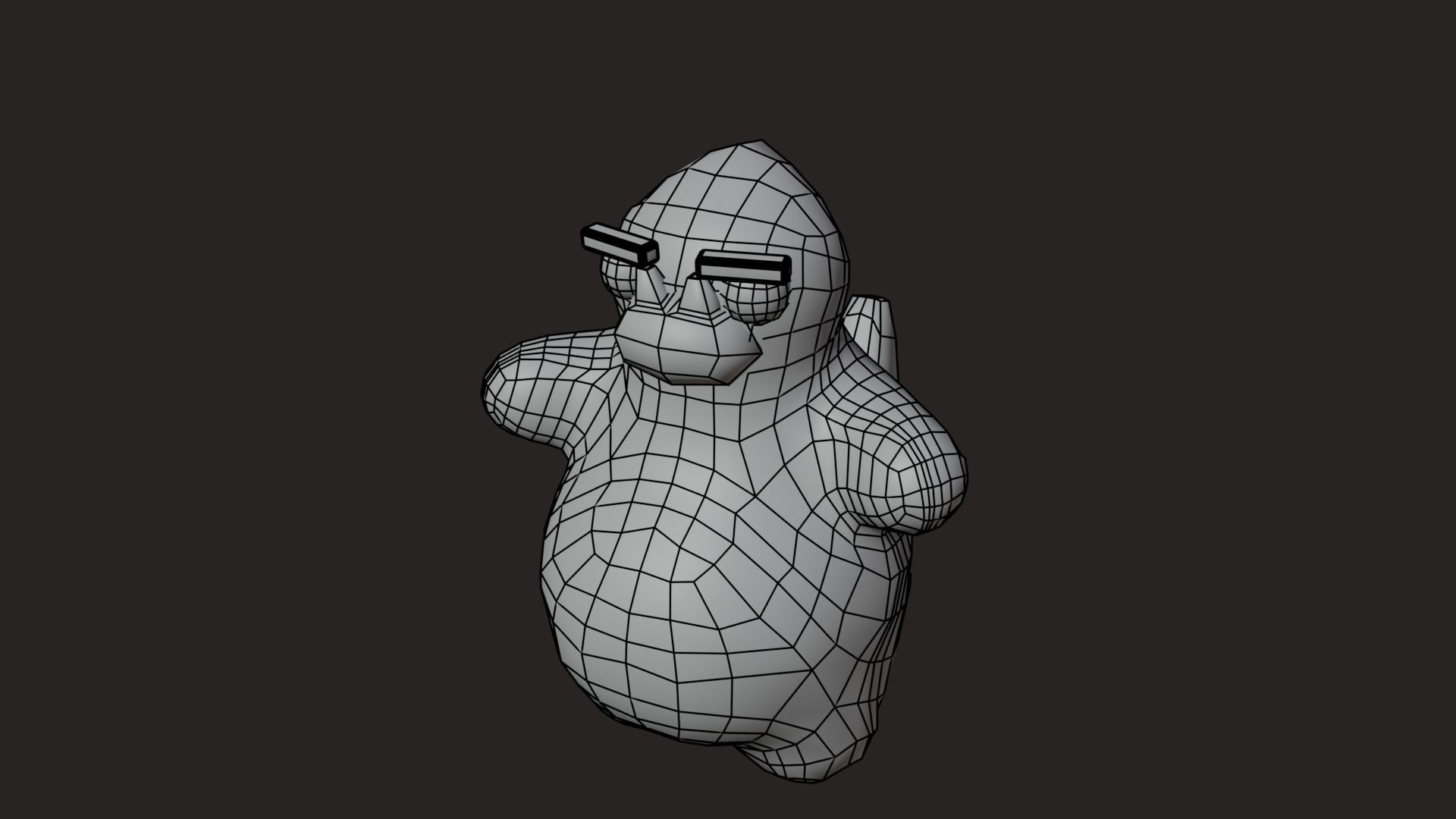 Low Poly Game Ready Stylized Dino Low-poly 3D model_5