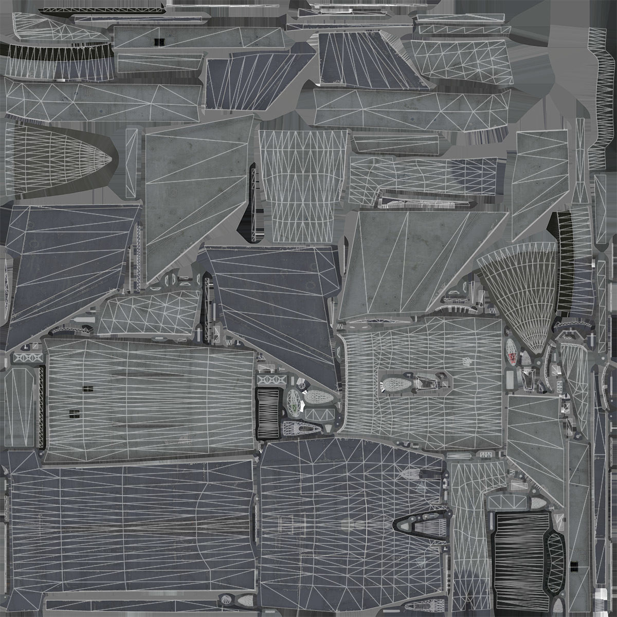 F-16 Fighting Falcon Game Ready Low-poly 3D model_18