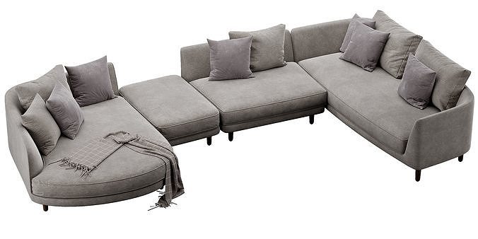 Rolf Benz Kumo 3D model 7