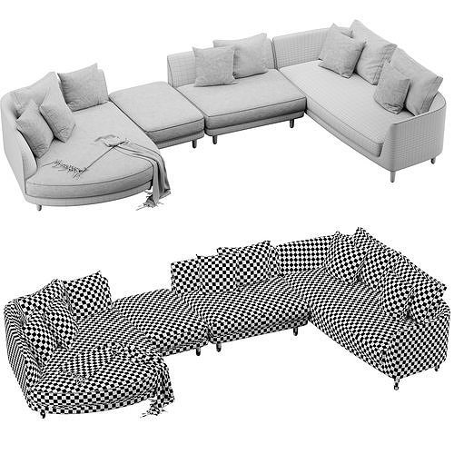 Rolf Benz Kumo 3D model 6