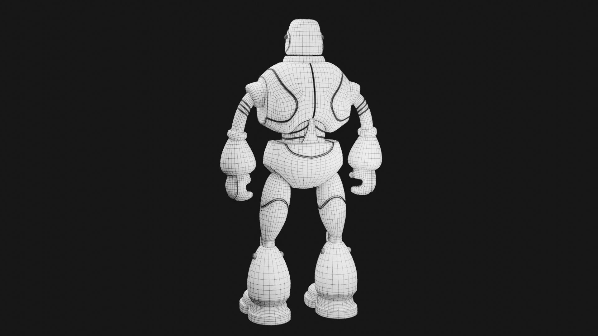 Robot Character RC07 3D print model_6